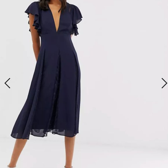 ASOS | Dresses | Asos Midi Dress Navy | Poshmark ASOS | Dresses | Asos Midi Dress Navy | Poshmark
